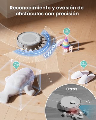LEFANT robot aspirador fregasuelos potente