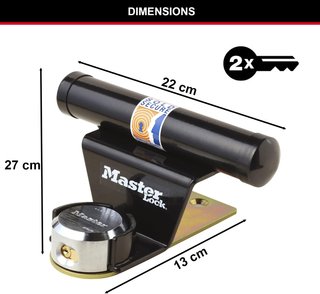 Master Lock candado seguridad puerta garaje