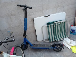 Patinete Eléctrico y Bicicleta Paseo