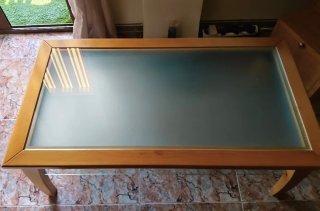 Conjunto Muebles Comedor Madera Clara