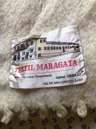 Manta de lana 1,35