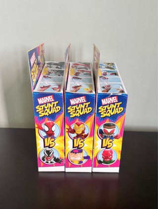 Lotto Marvel Stunt Squad Nuovo 3 Set