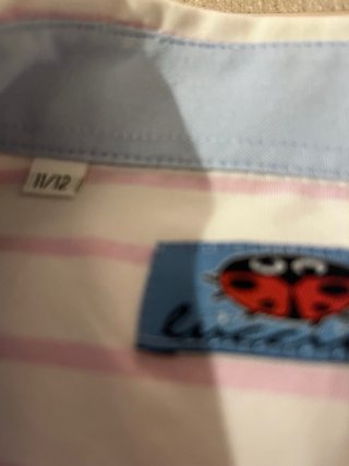 Camisa de niño a rayas TALLA 11-12