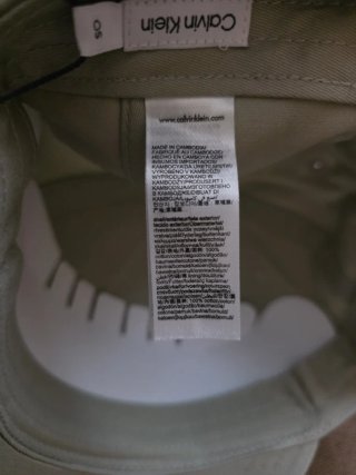 CALVIN KLEIN ORIGINAL, GORRA ALGODÓN HOMBRE