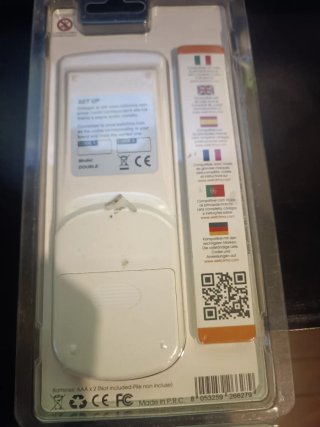 Mando Universal Aire Acondicionado Well Clima.