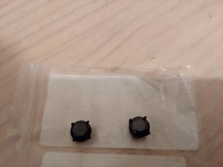 Pendientes de imán negros