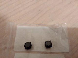 Pendientes de imán negros