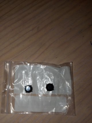 Pendientes de imán negros