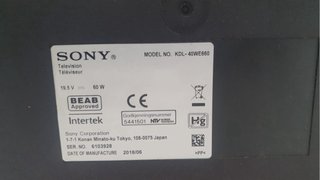 Sony 40” Full HD Smart TV + 1 mes de garantía