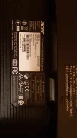 Pantalla Acer 49x27