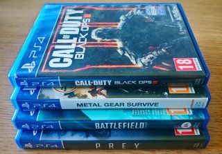 Pack: Call of Duty, Metal Gear, Battlefield y Prey