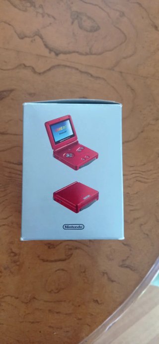 Nintendo Game Boy Advance SP Rosso