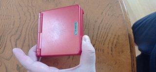 Nintendo Game Boy Advance SP Rosso