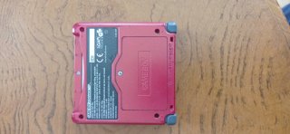 Nintendo Game Boy Advance SP Rosso