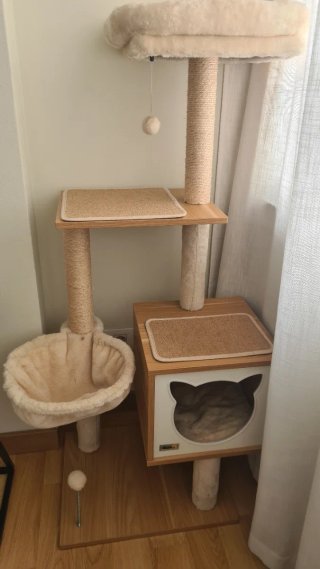Torre rascador para gatos