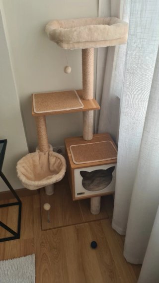 Torre rascador para gatos