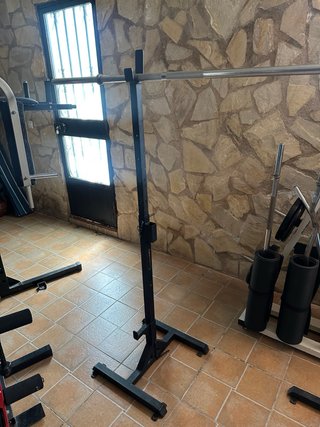 Rack de gimnasio ajustable