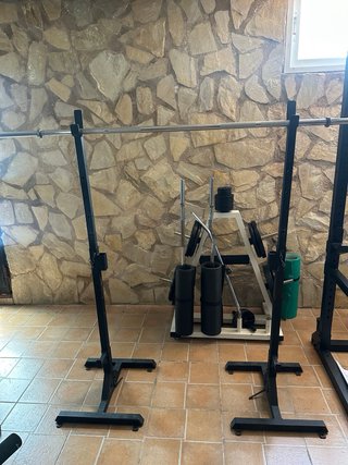 Rack de gimnasio ajustable