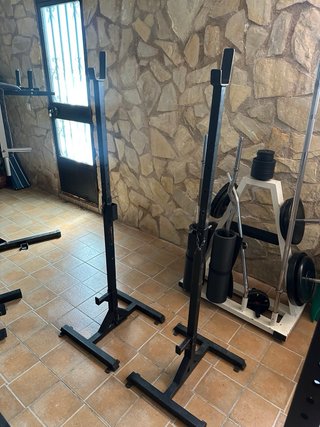 Rack de gimnasio ajustable