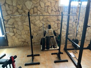 Rack de gimnasio ajustable