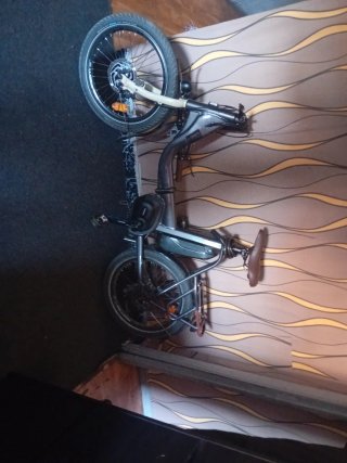 Bicicleta eléctrica plegable