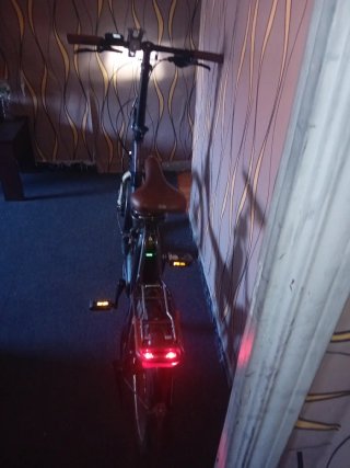 Bicicleta eléctrica plegable