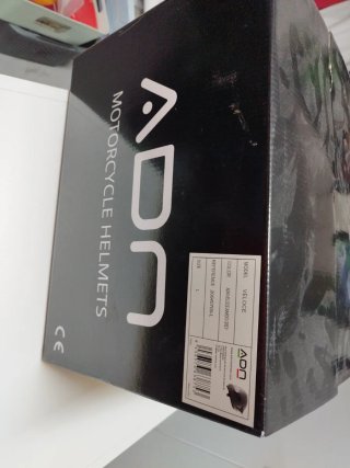 Casco ADN Veloce Talla L Gris