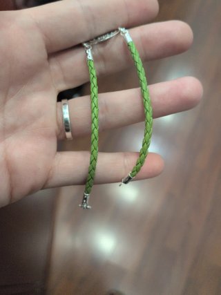 Pulsera Real Betis Cuero Trenzado Plata Adulto