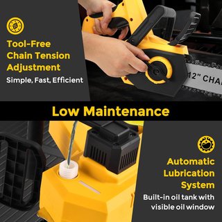 Motosierra inalámbrica Dewalt 12 pulgadas