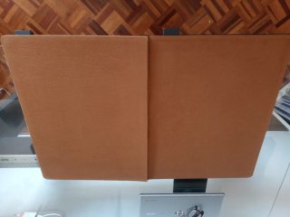 Vade de escritorio. Piel.