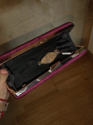 Bolso de fiesta de terciopelo
