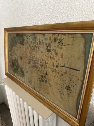 Reproducción Mapa Juan de la Cosa 1500