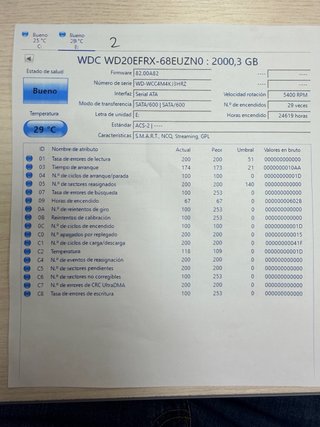 Disco Duro WD 2TB NASware 3.0