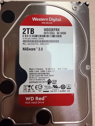 Disco Duro WD 2TB NASware 3.0