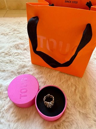 Anillo Tous Mil Osos Plata original