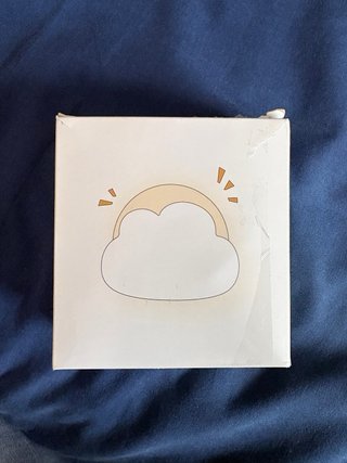 Lámpara quitamiedos nube bebé