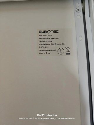 Soporte para lavadora/secadora blanco
