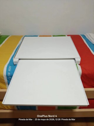 Soporte para lavadora/secadora blanco