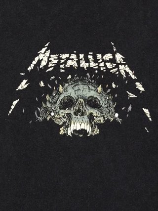 Camiseta Metallica 2025 - Talla M - Pull&Bear