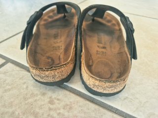 BIRKENSTOCK - Infradito donna in cuoio 37