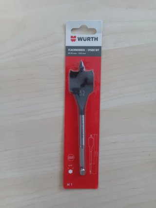Broca pala Wurth 32 mm