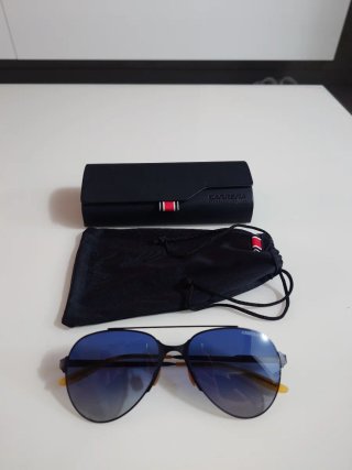 Gafas Carrera Aviador Azul Gris