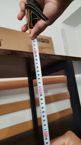 Estantería 6 Niveles Madera y Metal