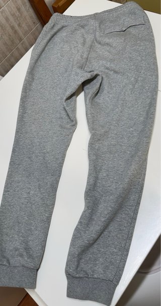 Pantalón de algodón Nike gris