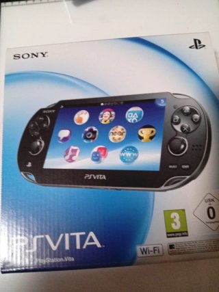 Consola Sony PS Vita Negra