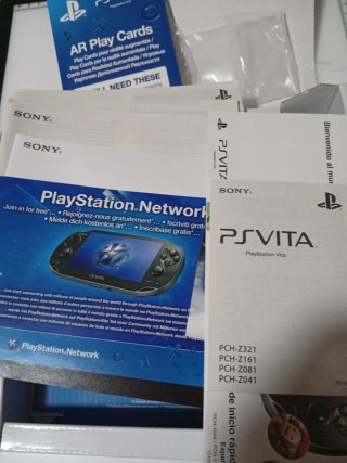 Consola Sony PS Vita Negra