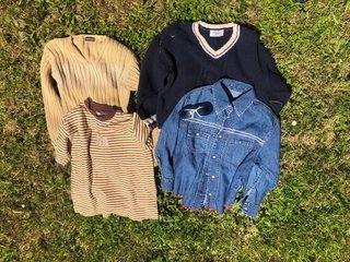 Set 5 capi bimbo Diesel + occhiali