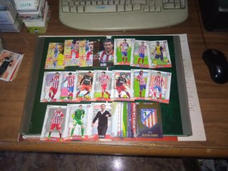 Cromos de fútbol Atlético Madrid de 94/95 a 15/16