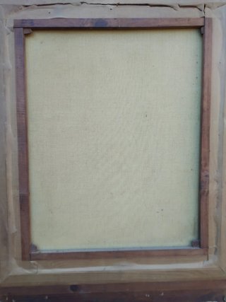Pintura al óleo Habitación R Gomis