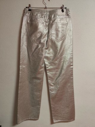 Pantalón plateado de chica talla 38 de Sfera nuevo